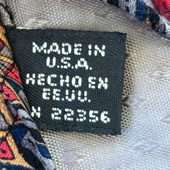 GIVENCHY MONSIEUR Mens Neck Tie 100% Silk Geometric Luxury Preppy Designer - Picture 7 of 16